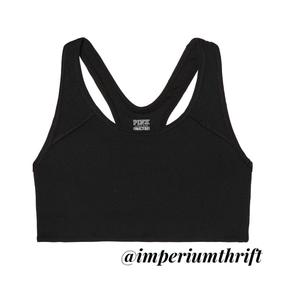 Black Victoria's Secret PINK Sports Bra